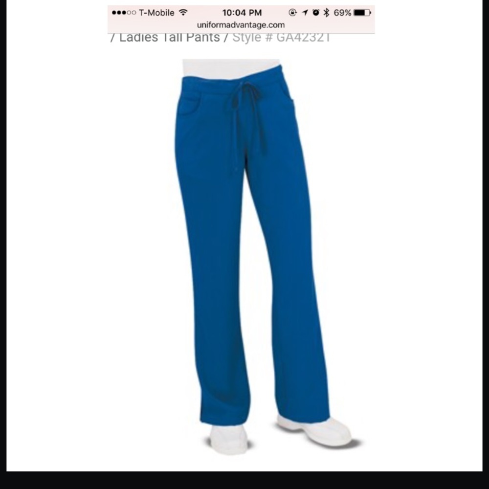 Grey's Anatomy 4232T Royal Scrub Pants.