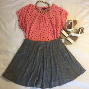 ‼️CLOSET CLEAR OUT‼️ Gray Skater Skirt