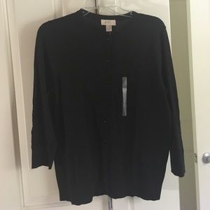 Black cardigan Black cardigan