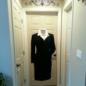 Navy business suit