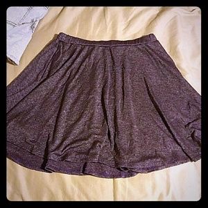purple skirt