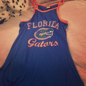 University of Florida gators high neck cami tee