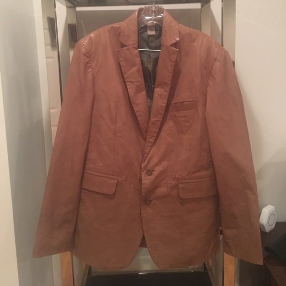 Andrew Marc Other - TAN MARC NEW YORK ANDREW MARC LEATHER BLAZER