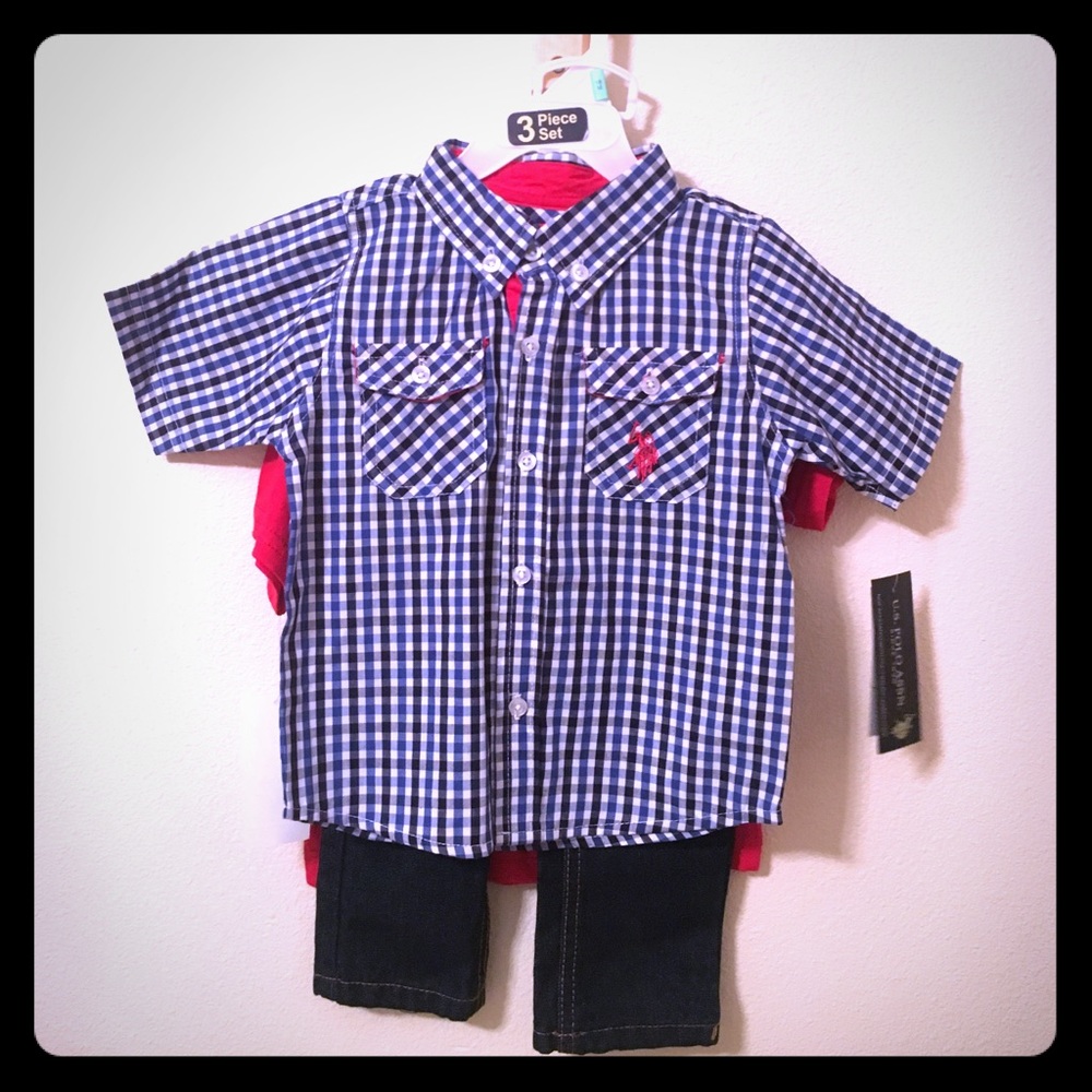U.S. Polo Assn. 3 Piece Set for Boys