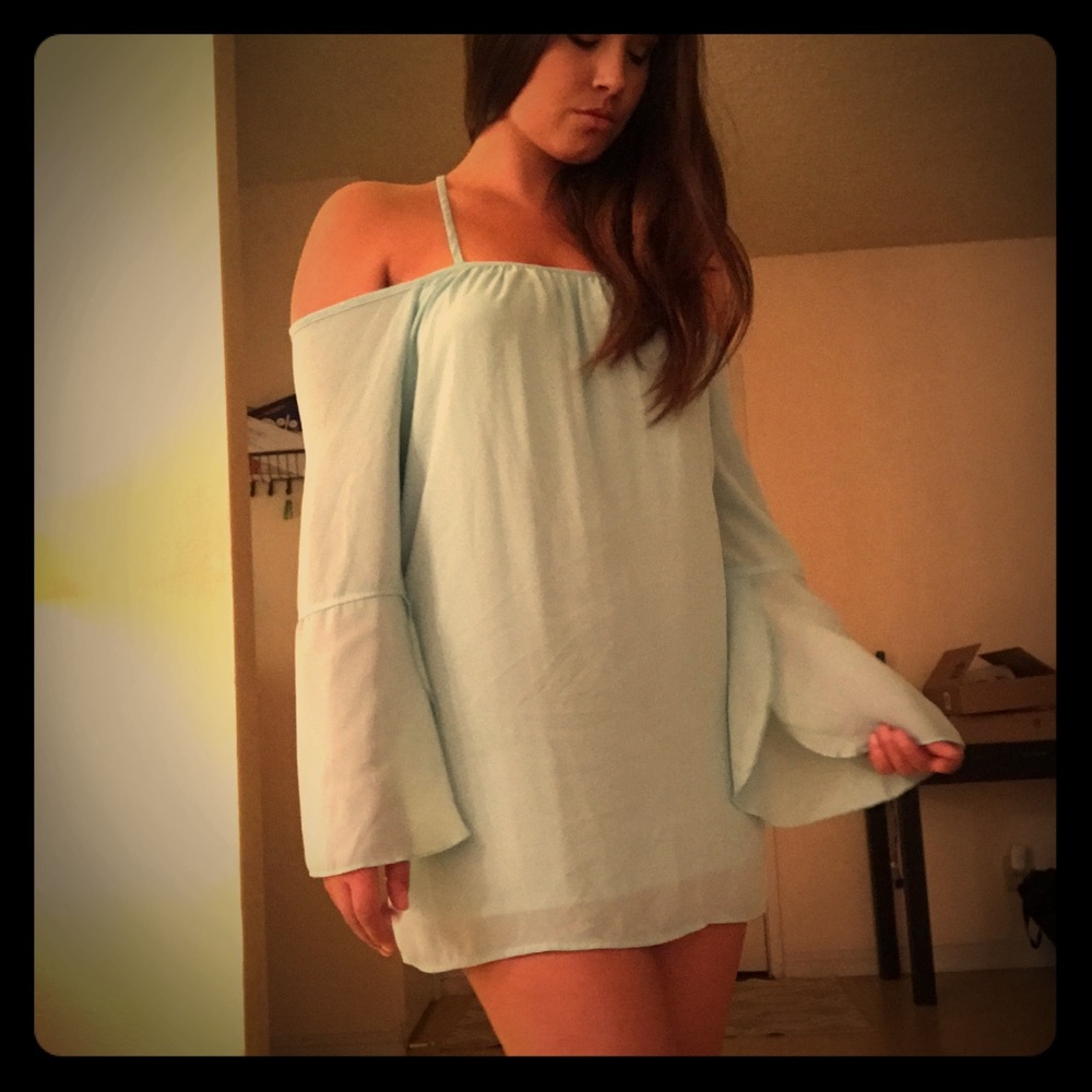 Light blue dress