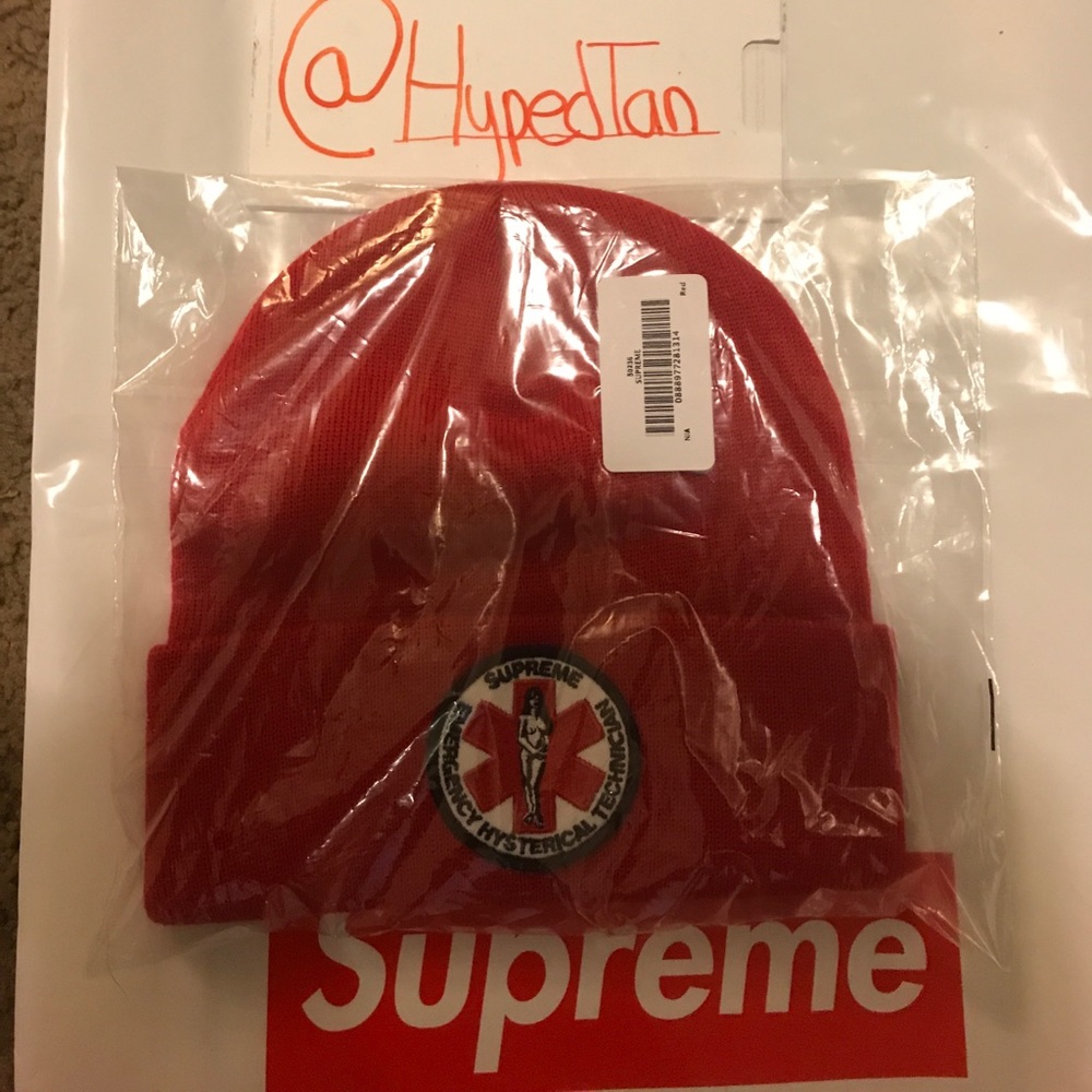 Red Supreme / Hysterical Beanie