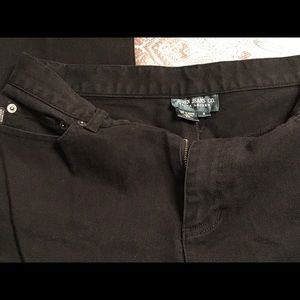 Ralph Lauren Sz 8 Black Denim Jeans