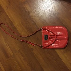 Bright orange cross body bag Bright orange cross body bag