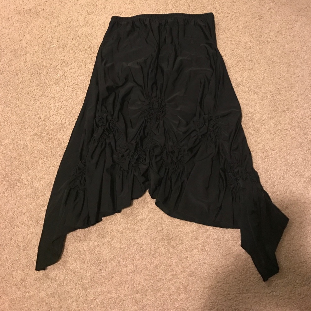 Beautiful frilly black skirt