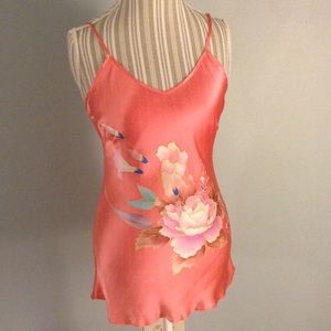 100% silk from Asia, gorgeous floral sleepwear 100% silk from Asia, gorgeous floral sleepwear