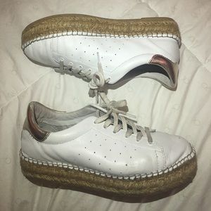 Steven by Steve Madden White platform shoes