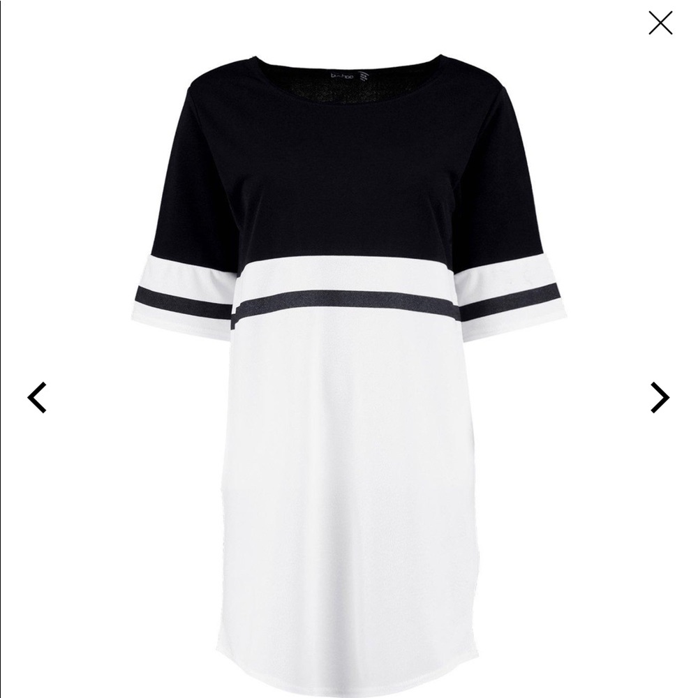 Colorblock Mini Dress - Picture 2 of 2