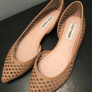 Tan Steve Madden flats 7.5 brand new