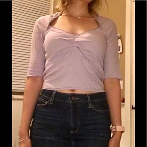 Free People Sweetheart crop t-shirt