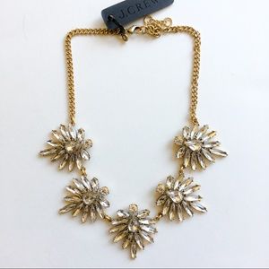 Jcrew crystal statement necklace Jcrew crystal statement necklace