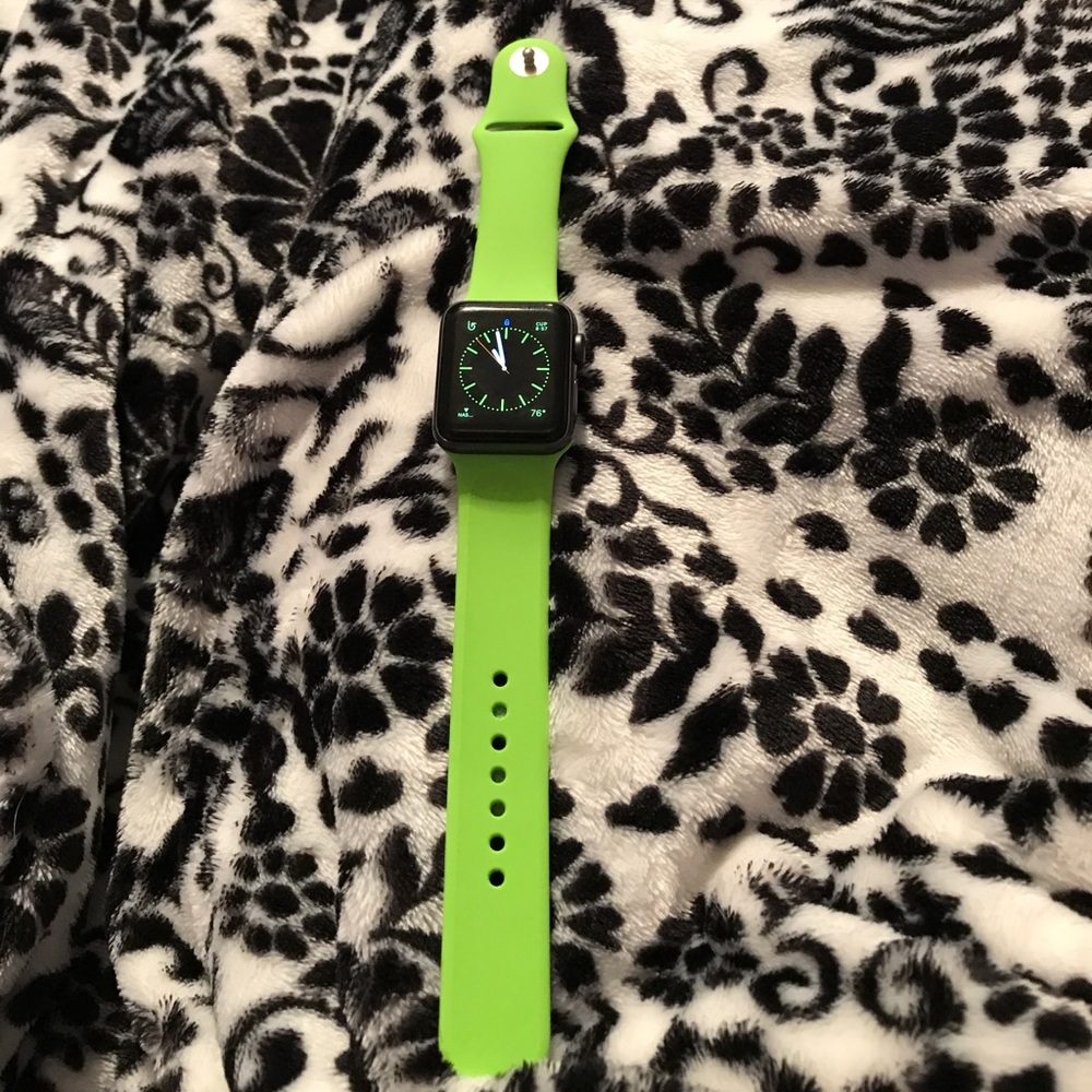 LARGE Green Apple Watch Band 38 mm💚