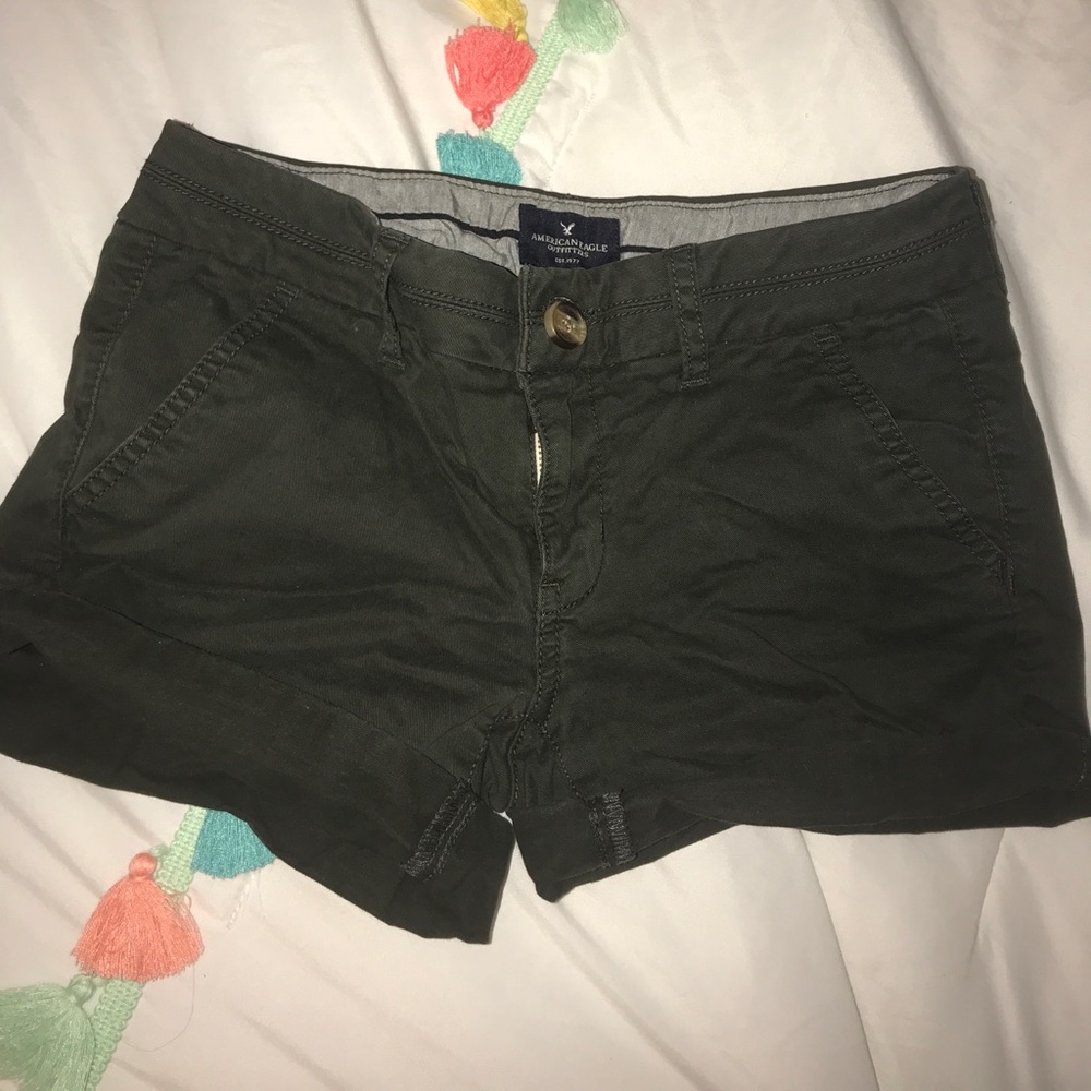 American eagle “midi” shorts
