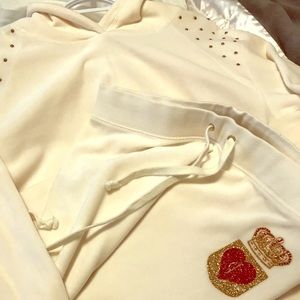 NEw without tags Juicy Couture pants and top