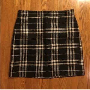 BRAND NEW WITH TAGS J. Crew plaid wool skirt