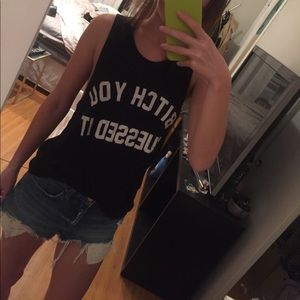 Private Party "B*tch You Guessed It" Muscle Tank