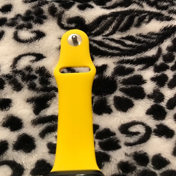 LARGE Yellow Apple Watch Band, 38 mm💛 - Picture 3 of 3