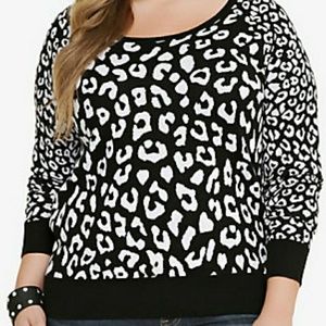 Torrid Leopard Print Sweater