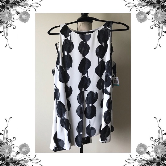 Alfani Tops - 5/$50 {Alfani} Plus Size Printed Sleeveless Blouse