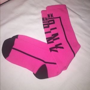 NEW knee high Pink socks
