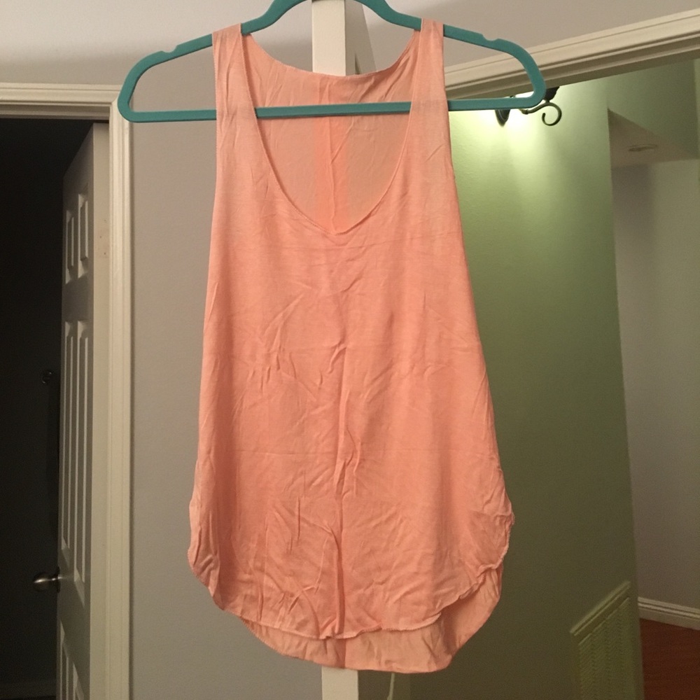 ❌gifted❌Peach Tank - Picture 2 of 2