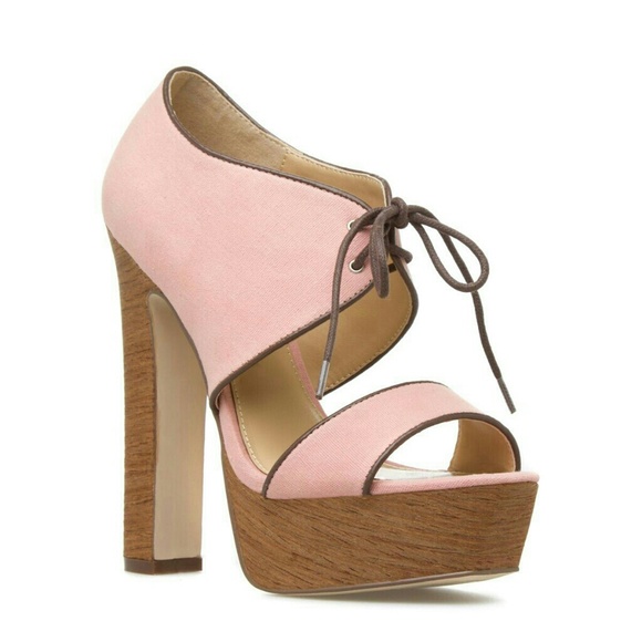 Leila Stone Dollie Platform Pumps - Picture 2 of 5