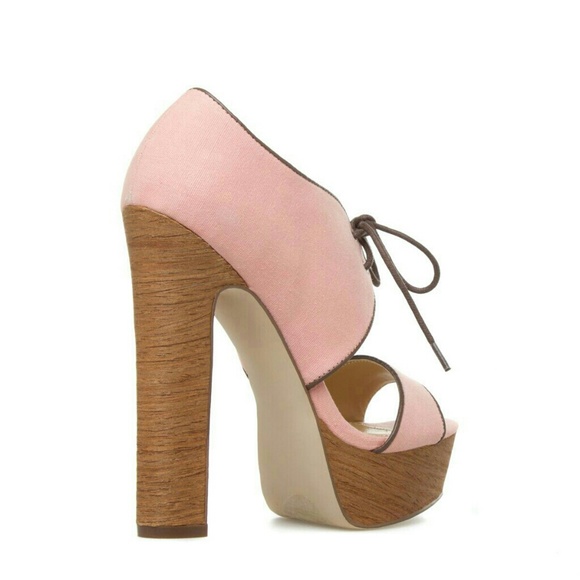 Leila Stone Dollie Platform Pumps - Picture 4 of 5