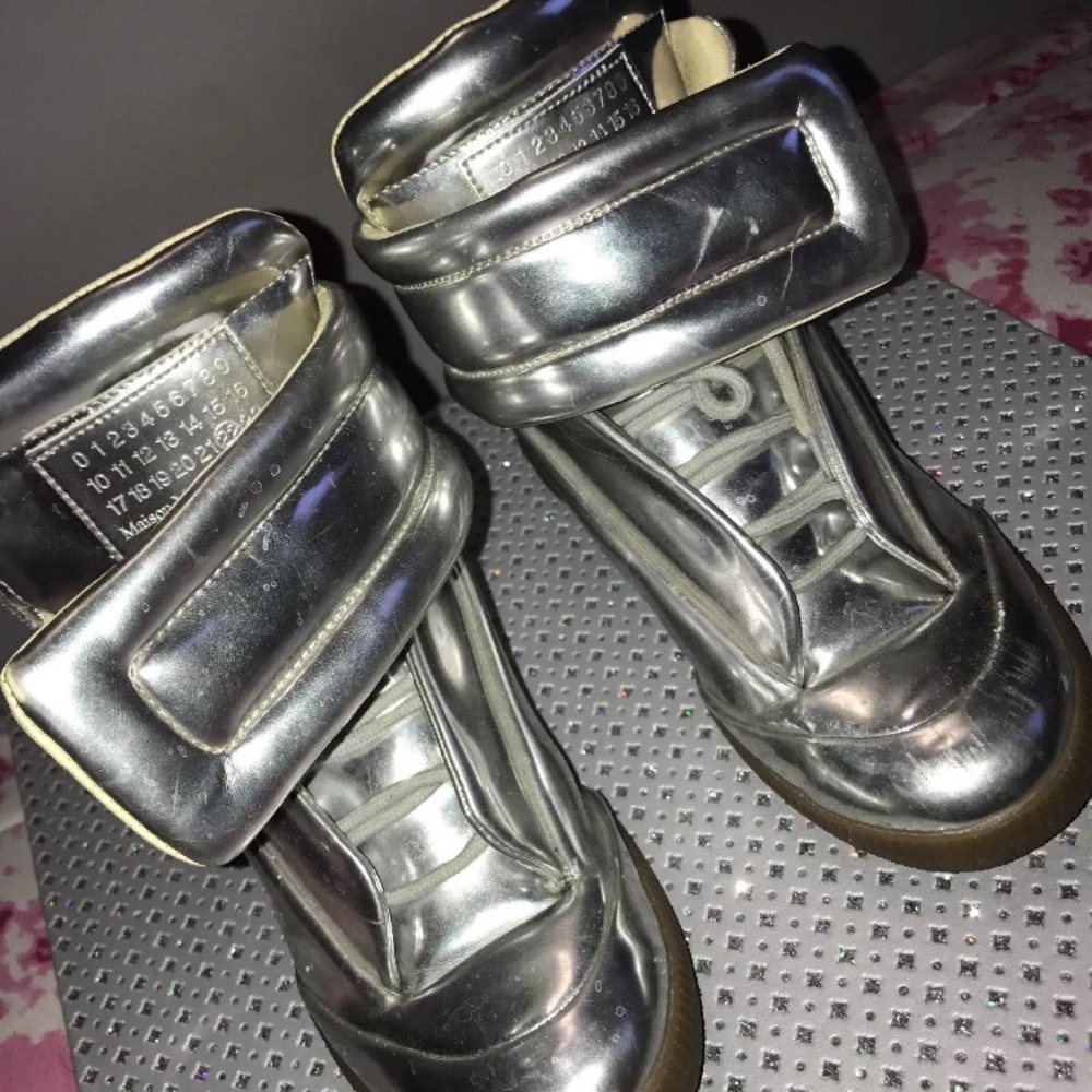 Maison Martin Margiela 22 sneakers silver mirror