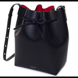 Mansur Gavriel Saffiano Bucket Bag