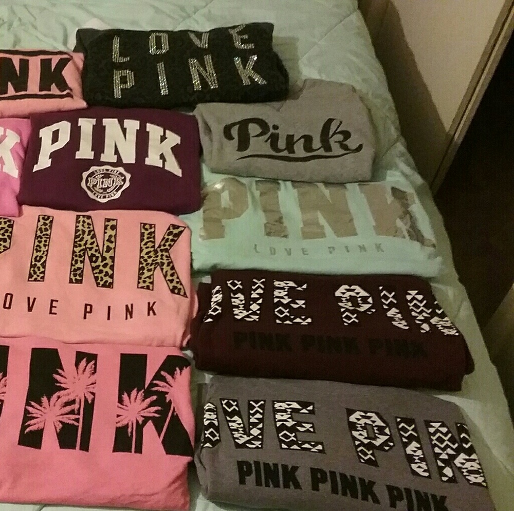 vs pink crew