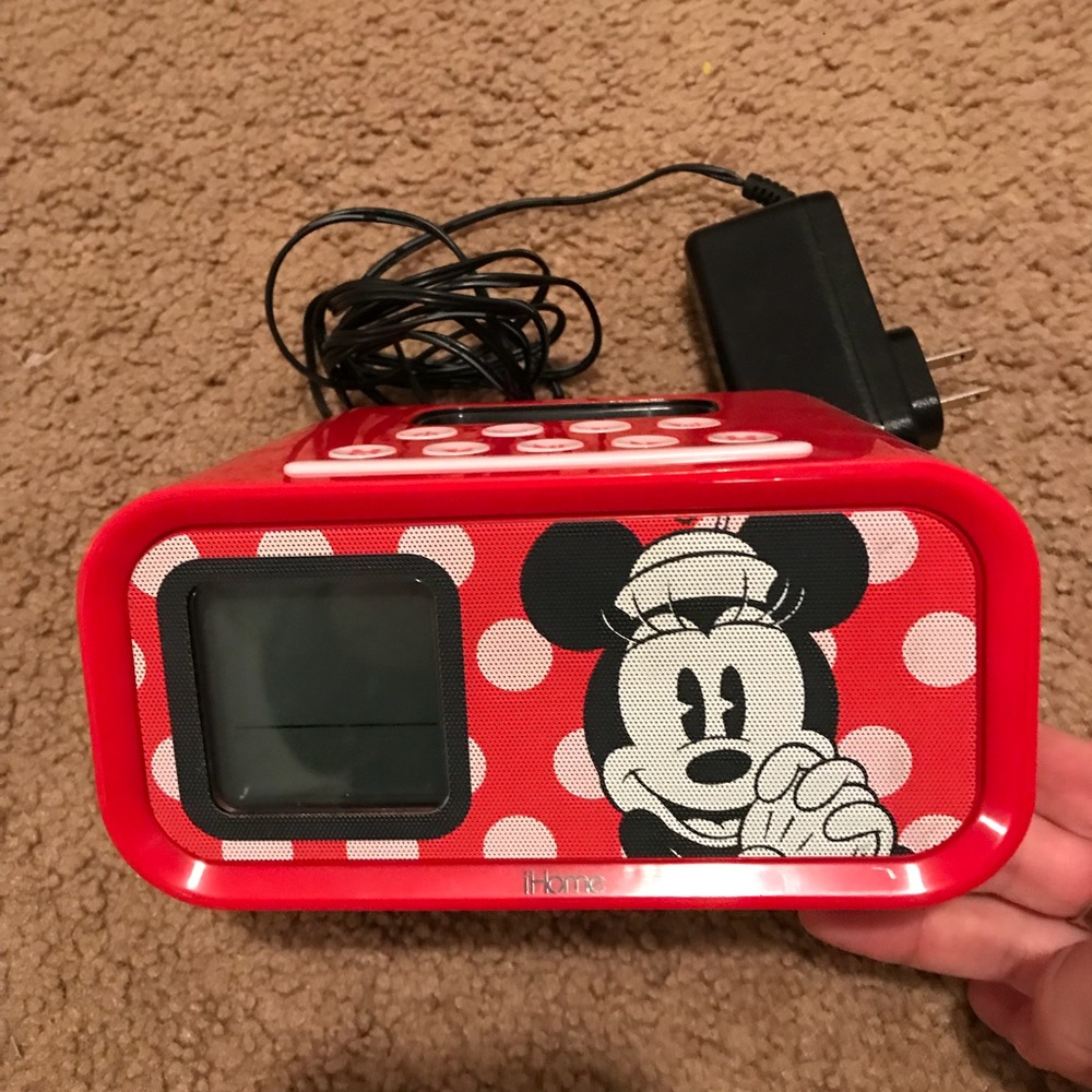 Mickey Mouse iPod dock/alarm clock