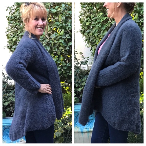 Soft & Fuzzy Open Shawl Cardigan - Picture 3 of 8