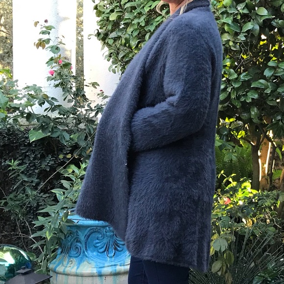 Soft & Fuzzy Open Shawl Cardigan - Picture 8 of 8