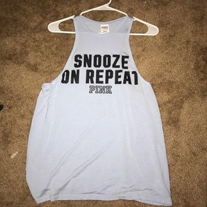 VS PINK WORK OUT SHIRT