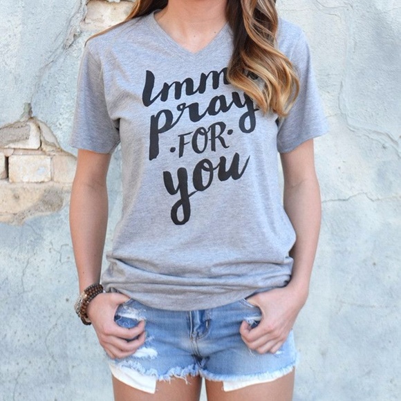Imma Pray For You T-Shirt - Picture 5 of 5