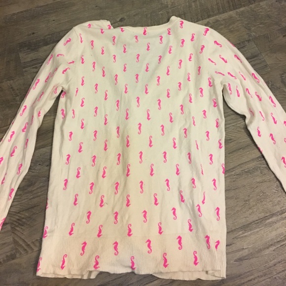 DONATED Preppy Merona Sea Horse Cardigan - Picture 6 of 6