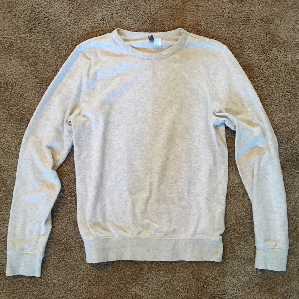 Heathered Light Grey Crewneck