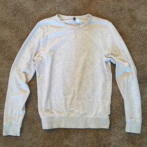 Heathered Light Grey Crewneck