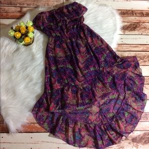 Mini dress purple pink sz S for Girls