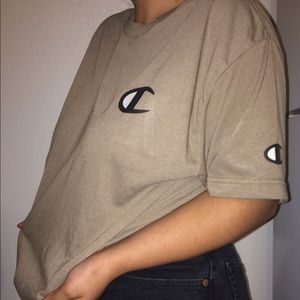 Champion logo tee