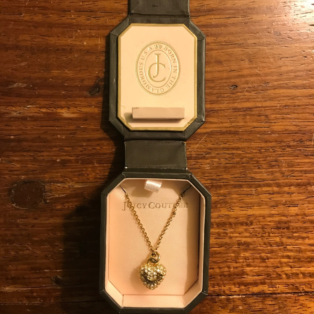 Juicy Couture heart necklace