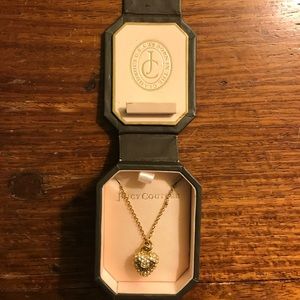 Juicy Couture heart necklace