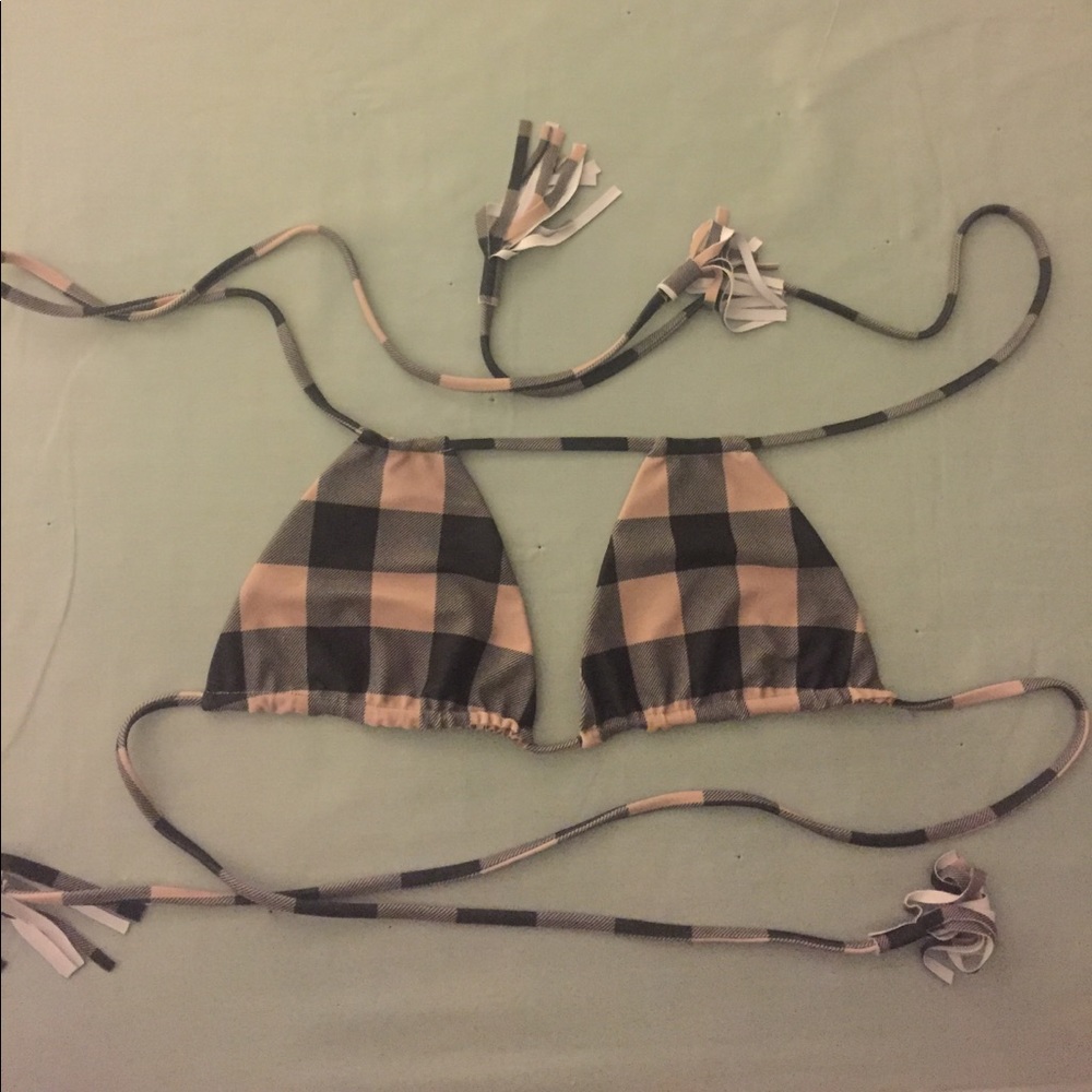 Acacia Canons Top in Check