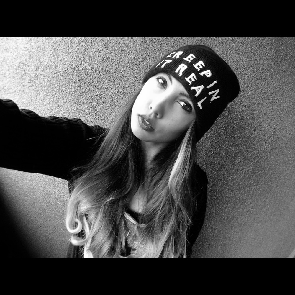 Creepin it real beanie