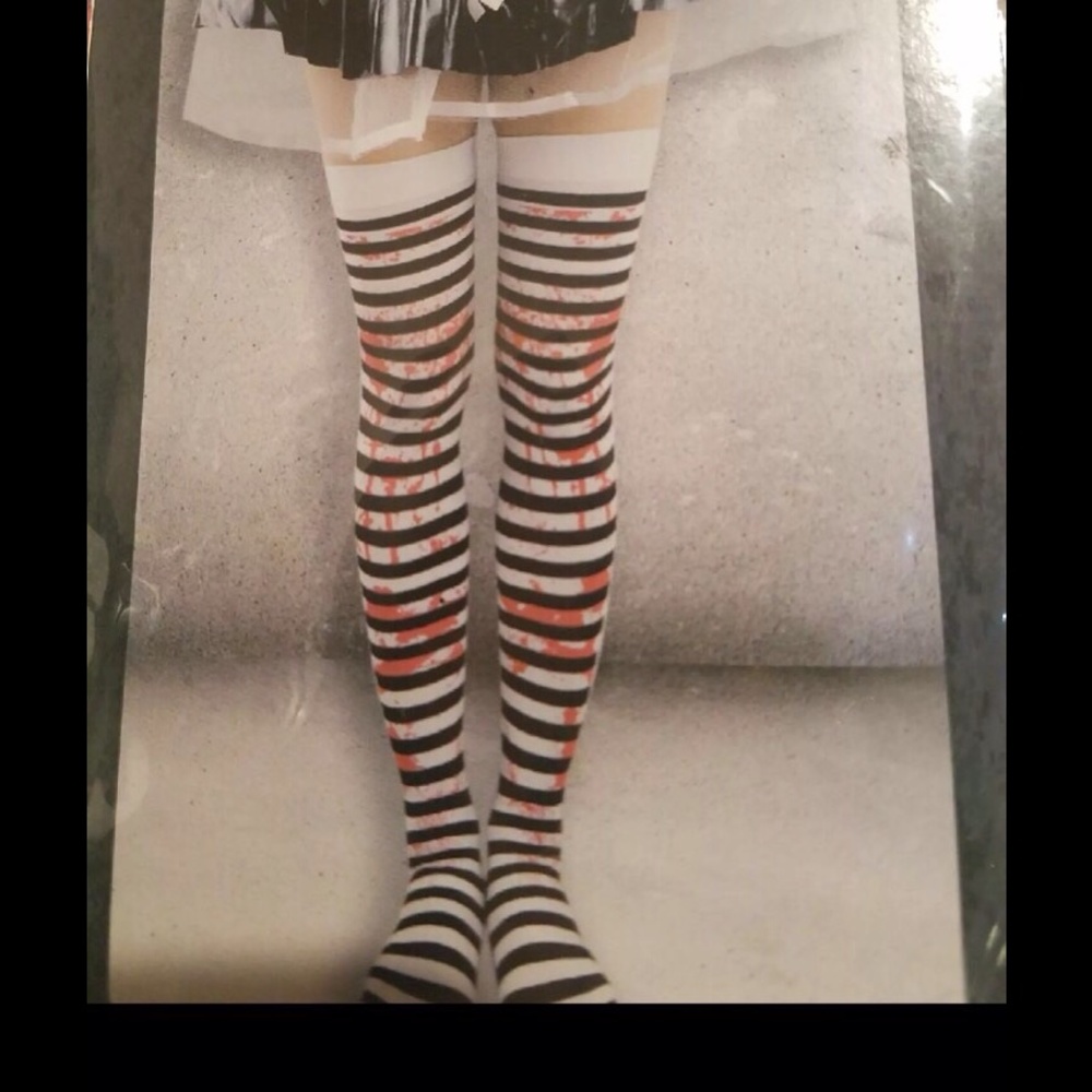 Halloween knee high socks