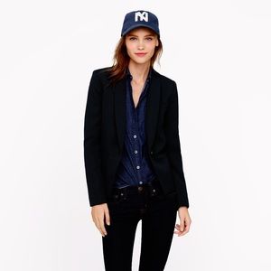 NWT J Crew Wool Shawl Blazer Black Sz 6 NWT J Crew Wool Shawl Blazer Black Sz 6
